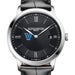 Villanova Men's Baume et Mercier 40mm Classima Quartz Watch with Black Dial & Black Leather Strap