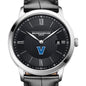 Villanova Men's Baume et Mercier 40mm Classima Quartz Watch with Black Dial & Black Leather Strap Shot #1