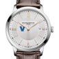 Villanova Men's Baume et Mercier 40mm Classima Quartz Watch with Silver Dial & Dark Brown Leather Strap Shot #1