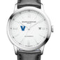 Villanova Men's Baume et Mercier 42mm Classima Automatic Watch with White Dial & Black Leather Strap Shot #1