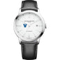 Villanova Men's Baume et Mercier 42mm Classima Automatic Watch with White Dial & Black Leather Strap Shot #2