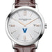Villanova Men's Baume et Mercier 42mm Classima Watch with Silver Dial & Brown Leather Strap