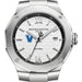 Villanova Men's Baume et Mercier 42mm Riviera Watch with White Dial & Bracelet