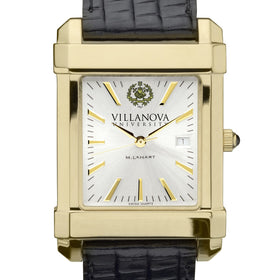 Villanova Men&#39;s Gold Watch with 2-Tone Dial &amp; Leather Strap at M.LaHart &amp; Co. Shot #1