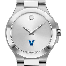Villanova Men&#39;s Movado Collection Stainless Steel Watch with Silver Dial Shot #1
