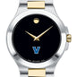 Villanova Men's Movado Collection Two-Tone Watch with Black Dial Shot #1