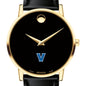 Villanova Men's Movado Gold Museum Classic Leather Shot #1