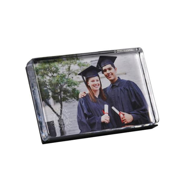 Villanova Simon Pearce Glass Photo Block Shot #1