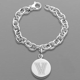 Villanova Sterling Silver Charm Bracelet Shot #1