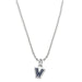 Villanova Sterling Silver Necklace with Enamel Charm