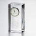Villanova Tall Glass Desk Clock by Simon Pearce