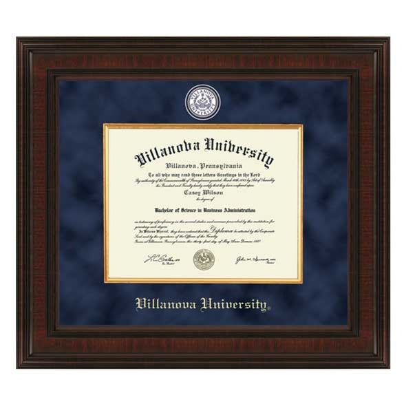Villanova University Diploma Frame - Excelsior Shot #1