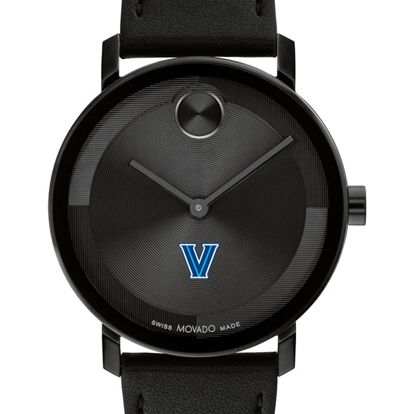 Villanova University Men's Movado BOLD with Black Leather Strap Shot #1