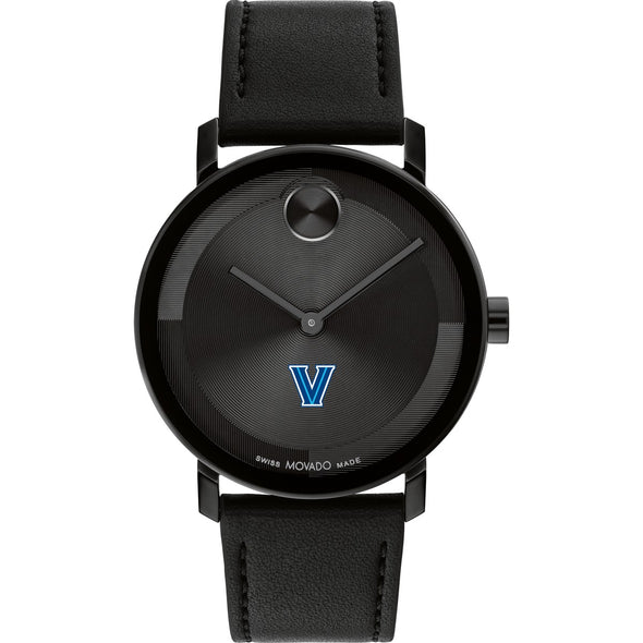 Villanova University Men's Movado BOLD with Black Leather Strap Shot #2