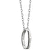 Villanova University Monica Rich Kosann "Carpe Diem" Poesy Ring Necklace in Silver