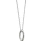 Villanova University Monica Rich Kosann "Carpe Diem" Poesy Ring Necklace in Silver Shot #2
