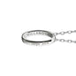 Villanova University Monica Rich Kosann "Carpe Diem" Poesy Ring Necklace in Silver Shot #3