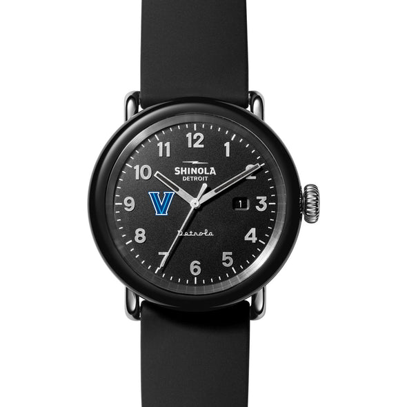 Villanova University Shinola Watch, The Detrola 43mm Black Dial at M.LaHart &amp; Co. Shot #2