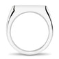 Villanova University Sterling Silver Square Cushion Ring Shot #4