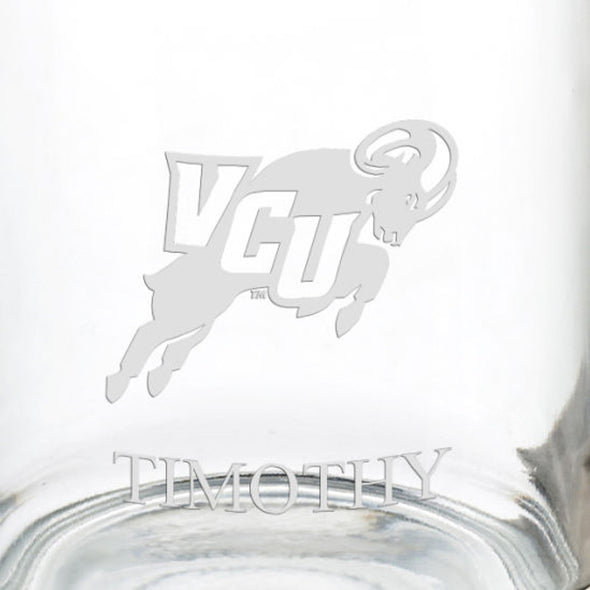 Virginia Commonwealth University 13 oz Glass Coffee Mug | M.LaHart & Co.