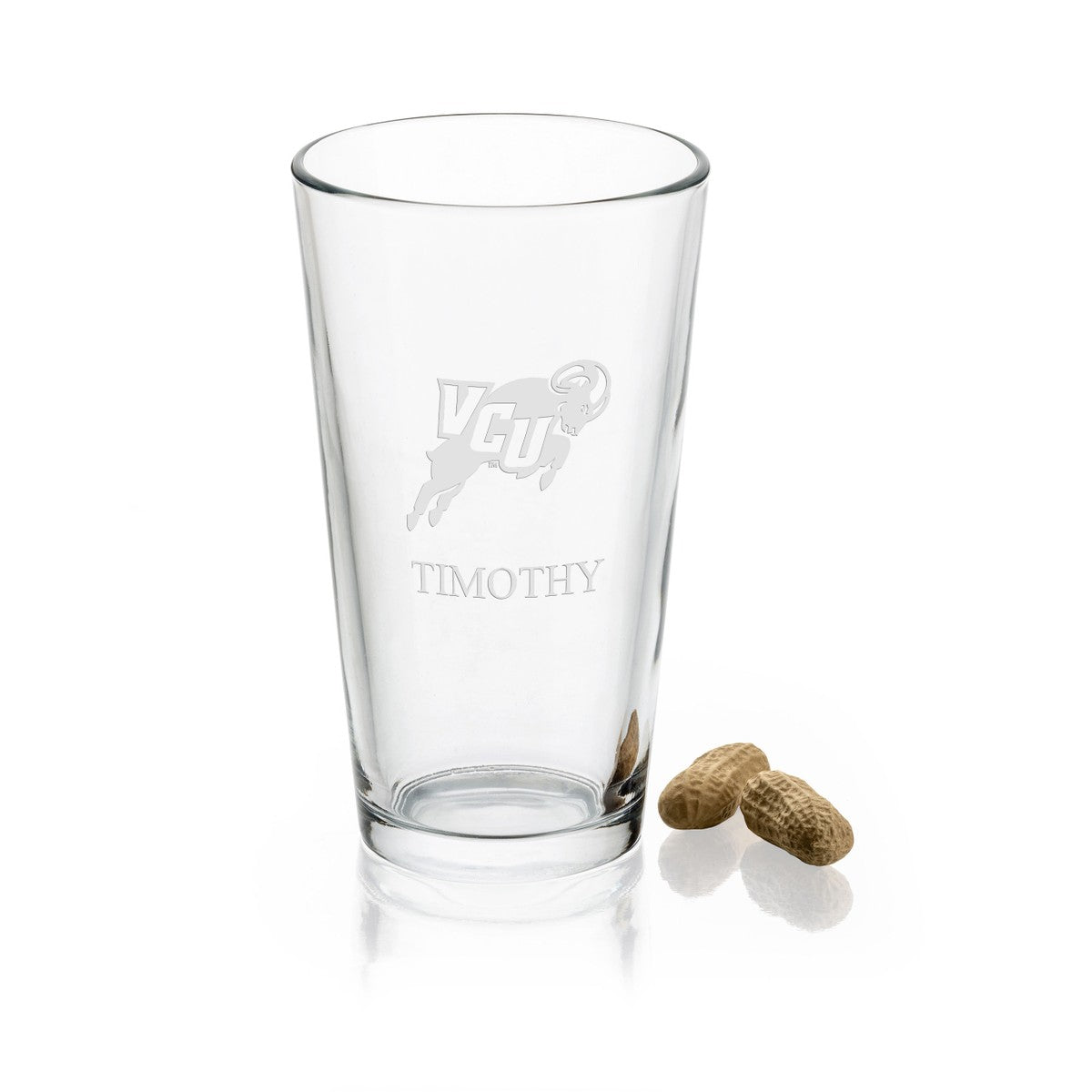 VCU 16 oz Pint Glasses | M.LaHart & Co.