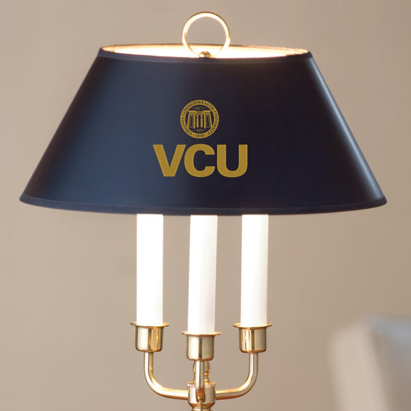 Virginia Commonwealth University Lamp in Brass &amp; Marble Shot #2
