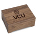 Virginia Commonwealth University Solid Walnut Desk Box