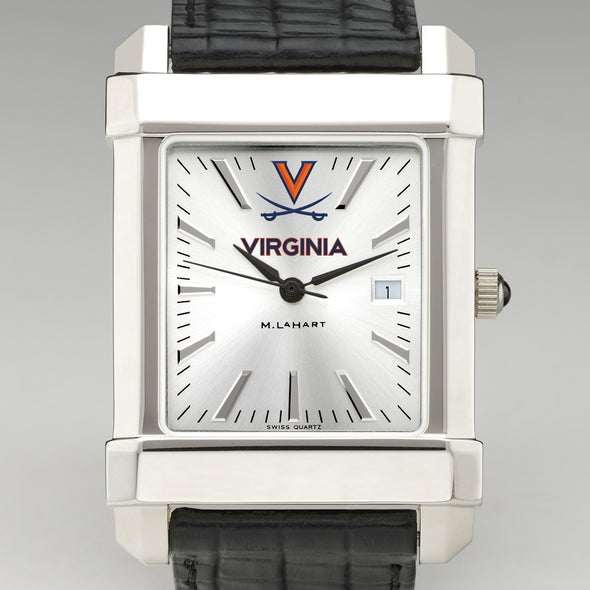 Virginia Men's Collegiate Watch with Leather Strap Shot #1