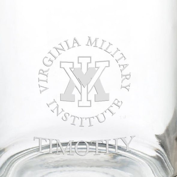 Virginia Military Institute 13 oz Glass Coffee Mug Shot #3