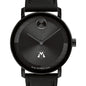 Virginia Military Institute Men's Movado BOLD with Black Leather Strap Shot #1
