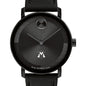 Virginia Military Institute Men's Movado BOLD with Black Leather Strap Shot #1