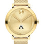 Virginia Military Institute Women's Movado Bold Gold with Mesh Bracelet Shot #1