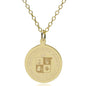 Virginia Tech 18K Gold Pendant & Chain Shot #1
