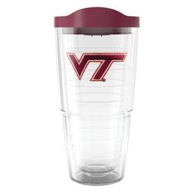 Virginia Tech 24 oz. Tervis Tumblers with Emblem - Set of 2 Shot #1