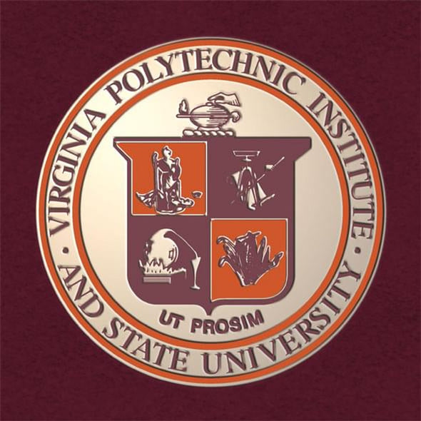 Virginia Tech Bachelor&#39;s Excelsior Diploma Frame Shot #3