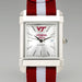 Virginia Tech Collegiate Watch with RAF Nylon Strap for Men