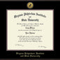 Virginia Tech Diploma Frame - Gold Medallion Shot #2