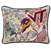 Virginia Tech Embroidered Pillow