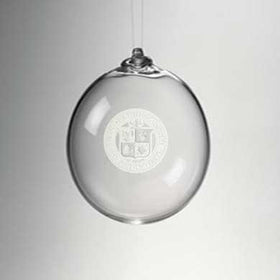 Virginia Tech Glass Ornament by Simon Pearce Shot #1