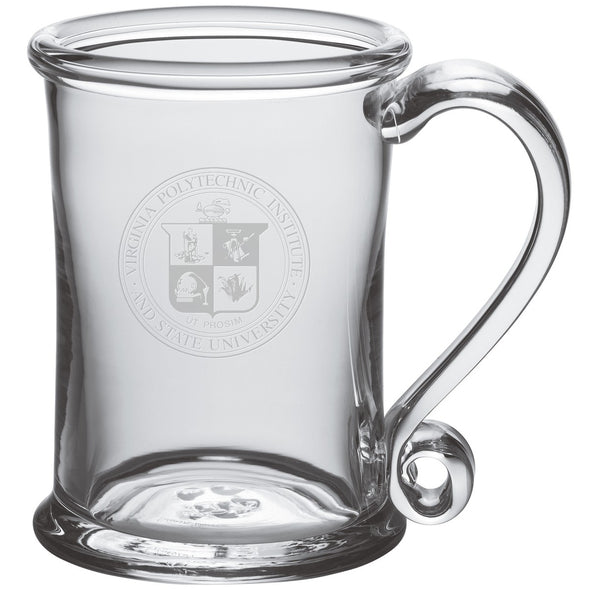 Virginia Tech Glass Tankard by Simon Pearce Shot #1