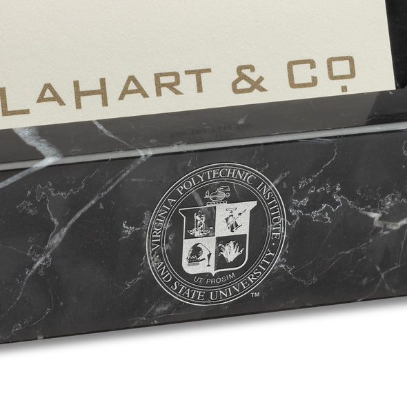 Virginia Tech Marble Business Card Holder Shot #2