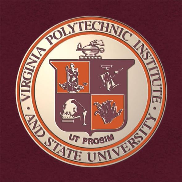 Virginia Tech Masters/Ph.D. Excelsior Diploma Frame Shot #3