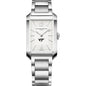 Virginia Tech Men's Baume et Mercier 43X27mm Hampton Watch with Silver Dial & Bracelet Shot #2