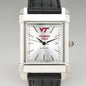 Virginia Tech Men's Collegiate Watch with Leather Strap Shot #1