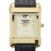 Virginia Tech Men's Gold Quad with Leather Strap