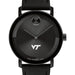 Virginia Tech Men's Movado BOLD with Black Leather Strap