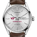 Virginia Tech Men's TAG Heuer Automatic Day/Date Carrera with Silver Dial