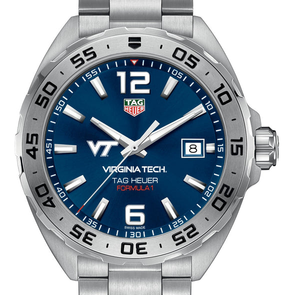 Virginia Tech Men's TAG Heuer Formula 1 with Blue Dial Shot #1