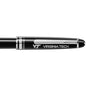 Virginia Tech Montblanc Meisterstück Classique Rollerball Pen in Platinum Shot #2