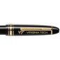 Virginia Tech Montblanc Meisterstück Midsize Ballpoint Pen in Gold Shot #2